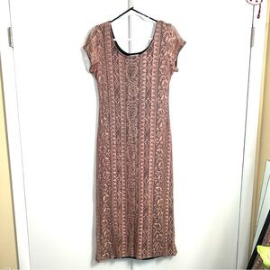 Vintage Lace Maxi Dress